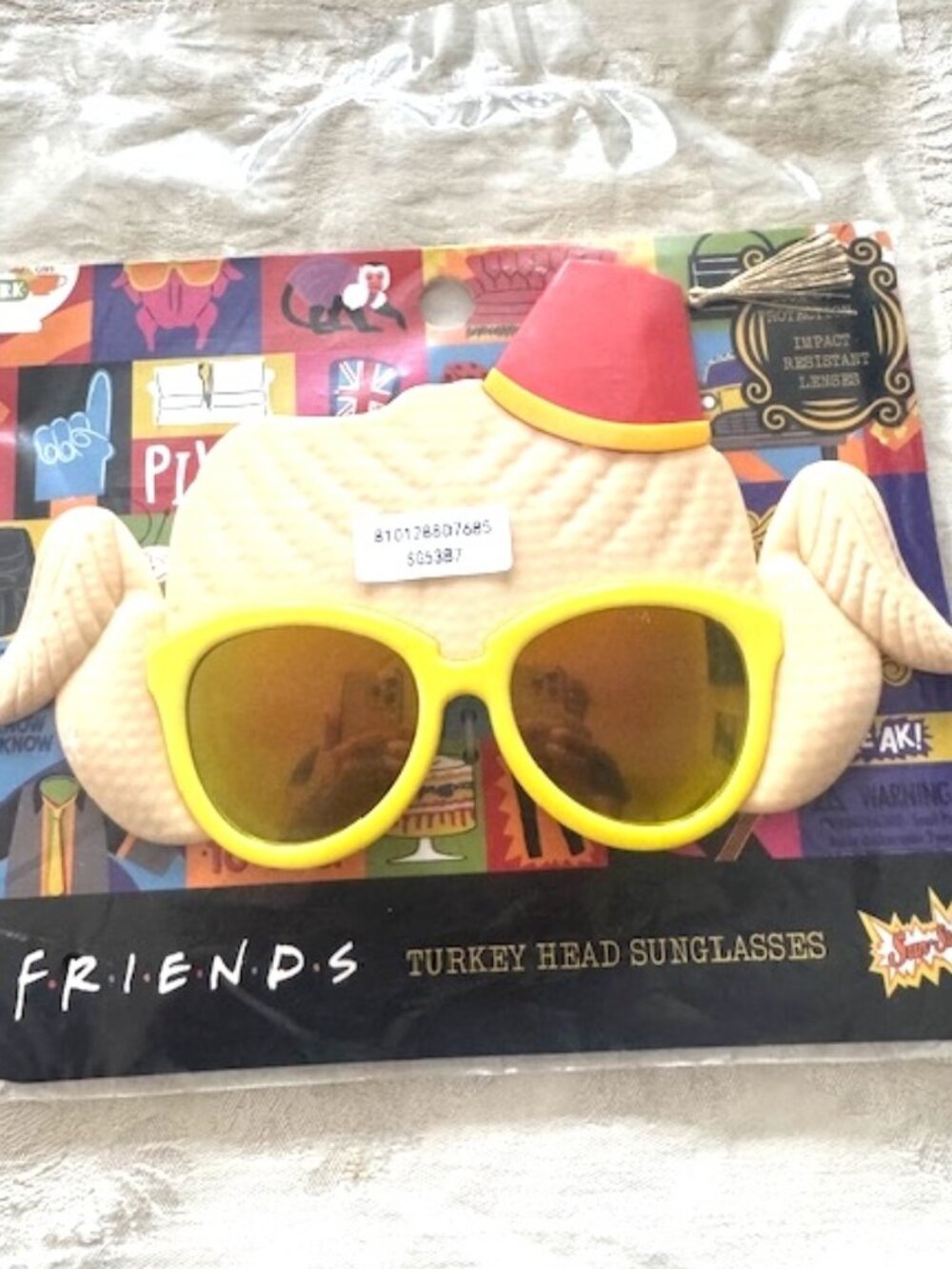 FRIENDS Thanksgiving Turkey Sun Glasses